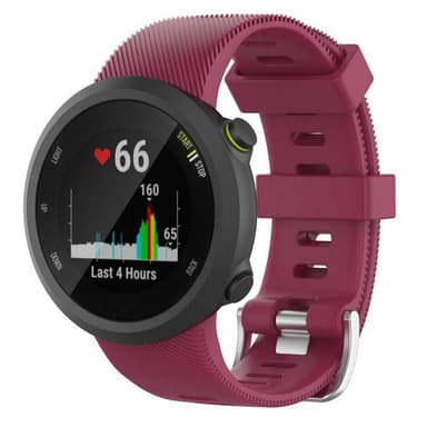 Sport armbånd silikon Garmin Forerunner 45 (42mm) - Burgund