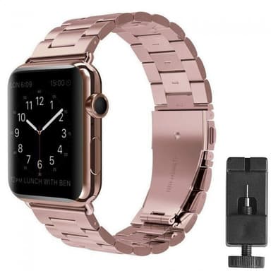 Armbånd Rustfritt stål Apple Watch 42mm - Rosè