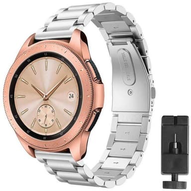 Armbånd rustfritt stål Samsung Galaxy Watch 42mm - sølv