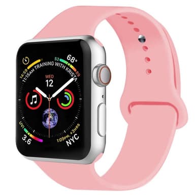 Apple Watch 4 (44mm) Sport armbånd - Light Pink