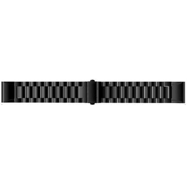 Rustfritt stål armbånd Garmin Fenix 6 - svart