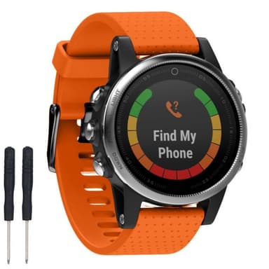 Sport armbånd Garmin Fenix 5S - Orange