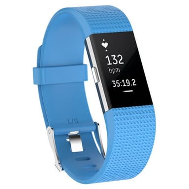 Sport armbånd Fitbit Charge 2 - Lyseblå