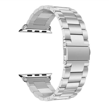 Armbånd Rustfritt stål Apple Watch 4 (44mm) - Sølv