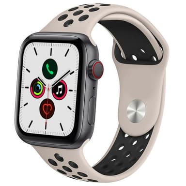EBN Sport armbånd Apple Watch 5 (40mm) - Beige / svart