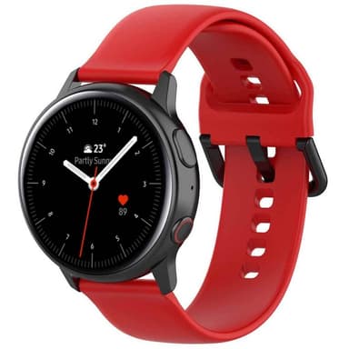 Sport Armbånd Samsung Galaxy Watch Active 2 - Rød