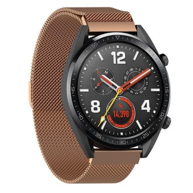 Milanese RSF stål Huawei Watch GT / Magic / TicWatch Pro - Copper