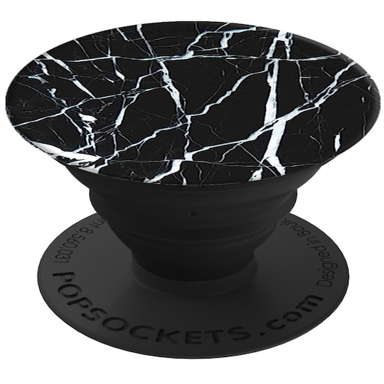 PopSockets mobilgrep (Black Marble)