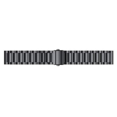 Rustfritt stål armbånd GARMIN Forerunner 245 / 245M - Svart