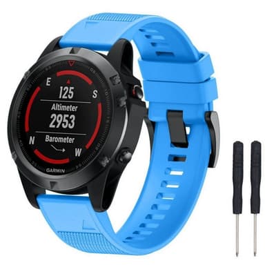 Sport armbånd Garmin Fenix 5 / Forerunner 935 Lyseblå