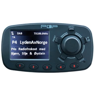POPyourCAR 3.0 FM/DAB+ biladapter