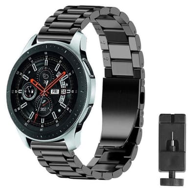 Armbånd rustfritt stål Samsung Galaxy Watch 46mm - Svart