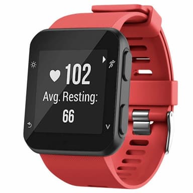 Sport armbånd silikon Garmin Forerunner 35 - Rød