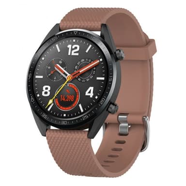 Sport armbånd Huawei Watch GT / Magic / TicWatch Pro - Brun