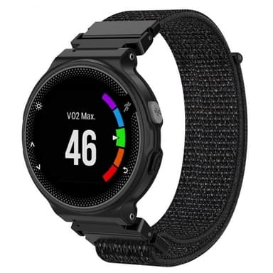 Nylon armbånd Garmin Forerunner 220/230/235/620/630 / 735XT - svart
