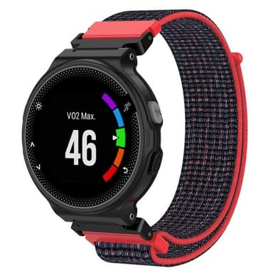 Nylon armbånd Garmin Forerunner 220/230/235/620/630 / 735XT - Rød