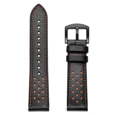 Lærarmbånd Samsung Gear S3 Frontier / Classic (svart)