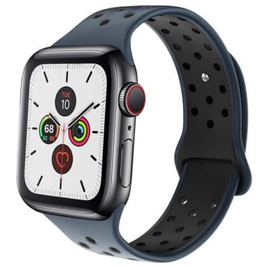 EBN Sport armbånd Apple Watch 5 (44mm) - Blå/svart