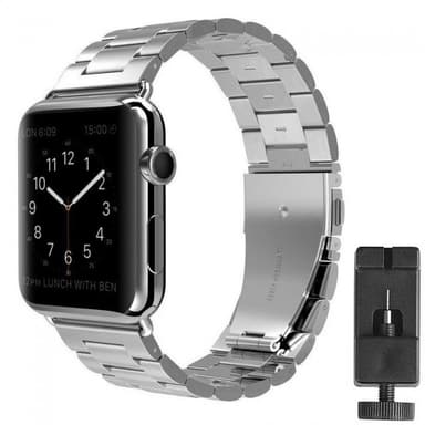 Apple Watch 42mm rustfritt stål armbånd - sølv