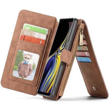 Multi Lommebok 14-kort Samsung Galaxy Note 9 (SM-N960F) - brun