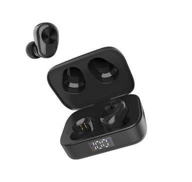Trådløse hodetelefoner med Bluetooth svart