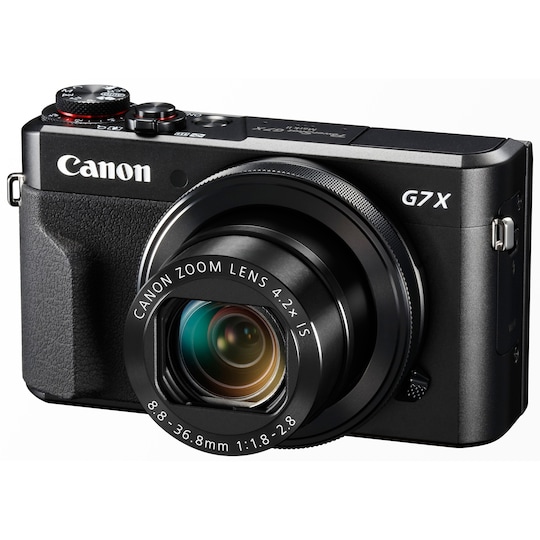 Canon PowerShot G7X Mark 2 kompaktkamera (sort)