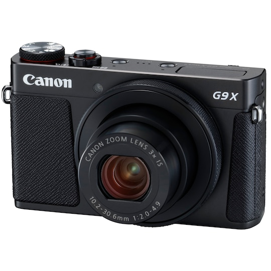 Canon PowerShot G9X Mark 2 kompaktkamera (sort)