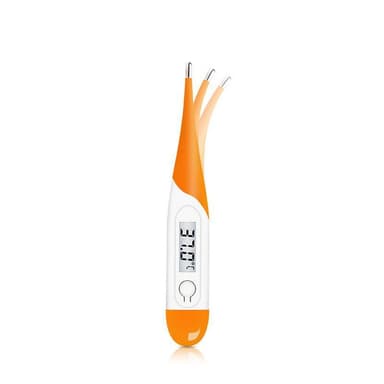 Digital febertermometer Oransje / Hvit