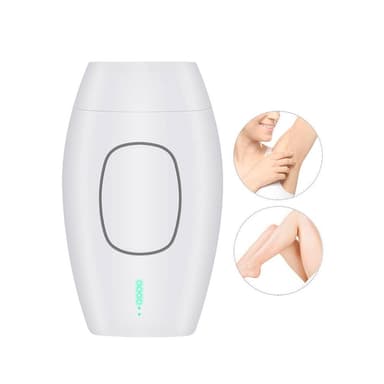 IPL-epilator for permanent hårfjerning Hvit