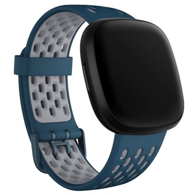 Versa 3 / Sense Sport Band Sapphire / F.Grey (L)