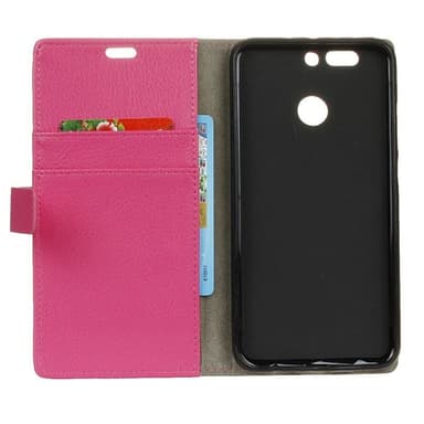 Lommebokdeksel 2-kort HTC Desire 12 Plus  - Rosa