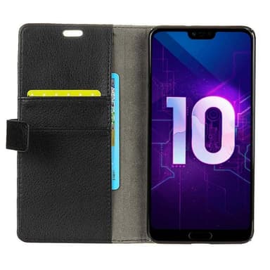 Lommebokdeksel 2-kort Huawei Honor 10 (COL-AL10)  - Svart
