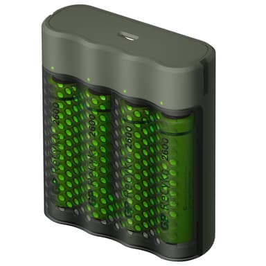 ReCyko M451 USB-lader + 4xAA 2600mAh