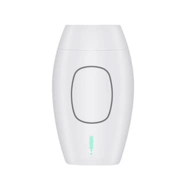 IPL-epilator for permanent hårfjerning Hvit