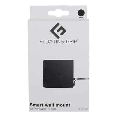 Floating Grip veggmontering for PS4 Slim konsoll (sort)