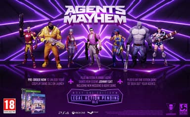 Agents of Mayhem - Day One Edition (PS4)