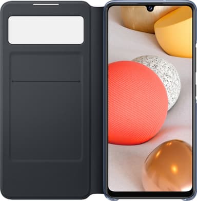 Samsung S View lommebokdeksel til Galaxy A42 (sort)