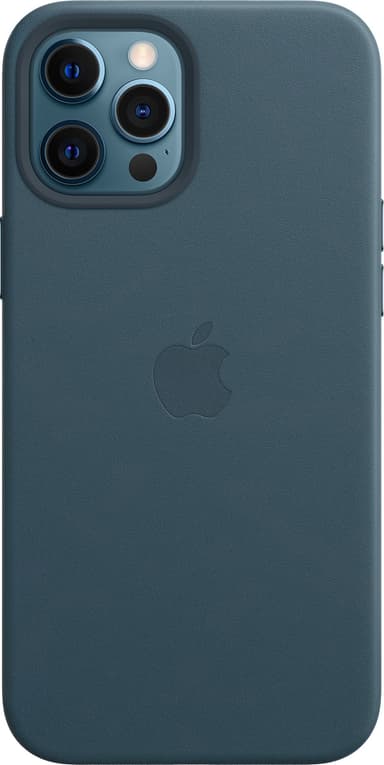 iPhone 12 Pro Max lærdeksel med MagSafe (baltic blue)