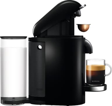 NESPRESSO® Vertuo Plus Deluxe kaffemaskin fra Krups, Sort