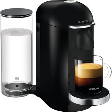 NESPRESSO® Vertuo Plus Deluxe kaffemaskin fra Krups, Sort