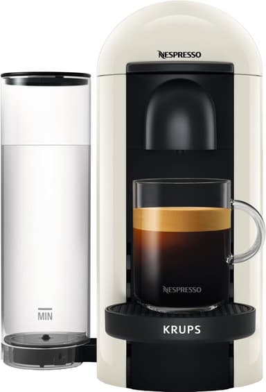 NESPRESSO® Vertuo Plus kaffemaskin fra Krups, Hvit