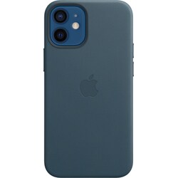 iPhone 12 mini lærdeksel med MagSafe (baltic blue)
