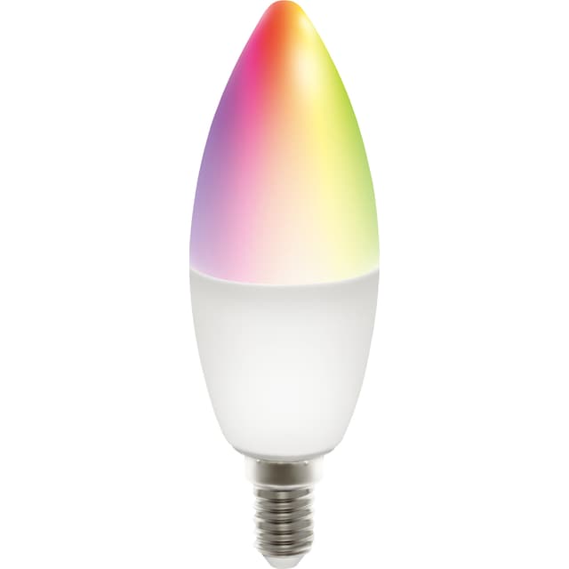 Deltaco Candle smart RGB LED-pære DEL4350011