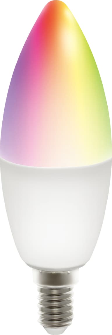 Deltaco Candle smart RGB LED-pære DEL4350011