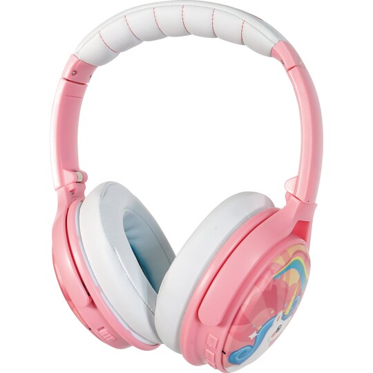 BuddyPhones Cosmos trådløse around-ear hodetelefoner (rosa)