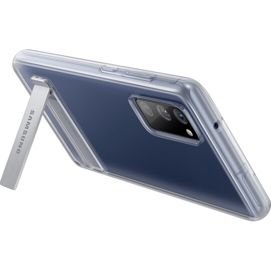 Samsung Galaxy S20 FE/S20 FE 5G stående deksel (gjennomsiktig)