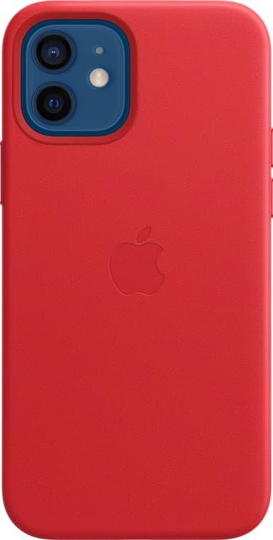 iPhone 12/12 Pro lærdeksel med MagSafe (PRODUCT)RED