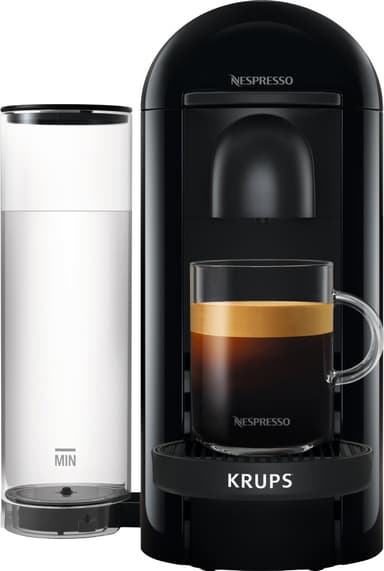 NESPRESSO® Vertuo Plus kaffemaskin fra Krups, Sort