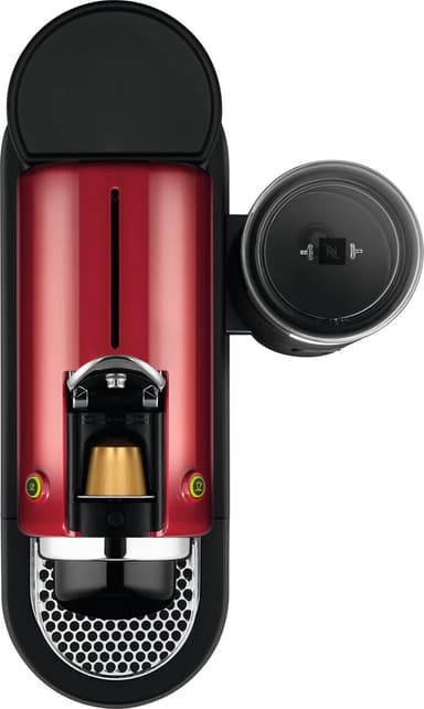 NESPRESSO® CitiZ & Milk kaffemaskin fra Krups, Rød