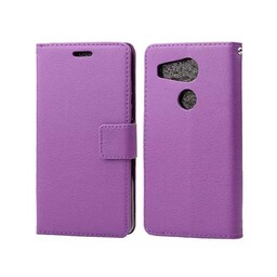 Lommebokdeksel 2-kort LG Nexus 5X (H791)  - lilla